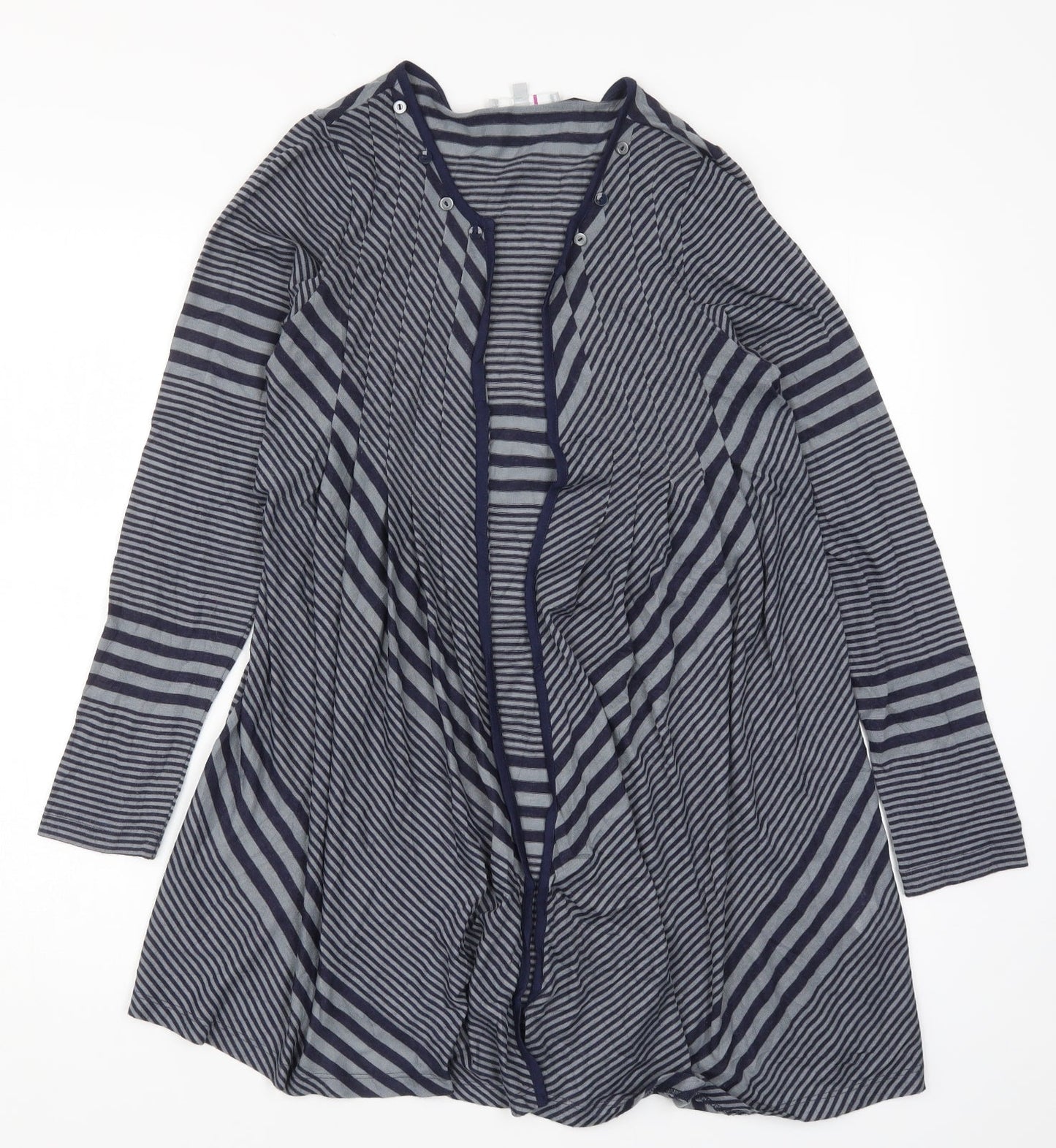 Womens UK Size 10 Per Una Blue Cardigan Jumper