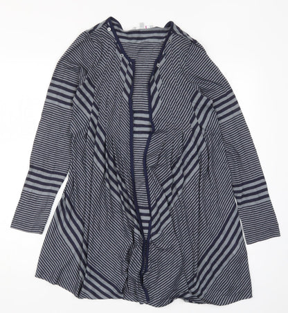 Womens UK Size 10 Per Una Blue Cardigan Jumper