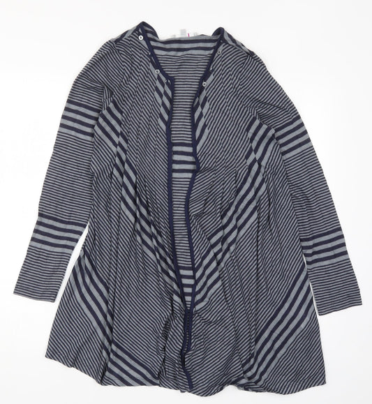 Womens UK Size 10 Per Una Blue Cardigan Jumper
