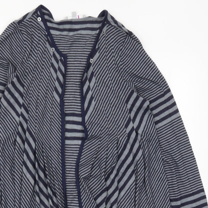 Womens UK Size 10 Per Una Blue Cardigan Jumper