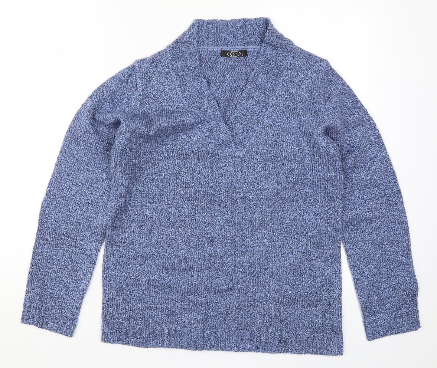 Womens UK Size S Bonmarché Blue Pullover Jumper