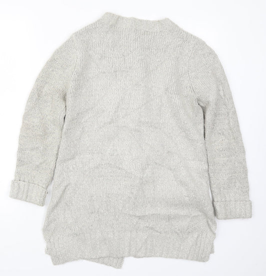 Womens UK Size 10 M&Co Beige Cardigan Jumper