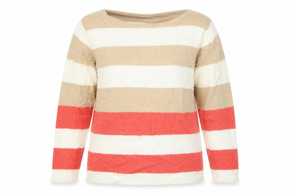 Womens UK Size 10 Damart Beige Pullover Jumper