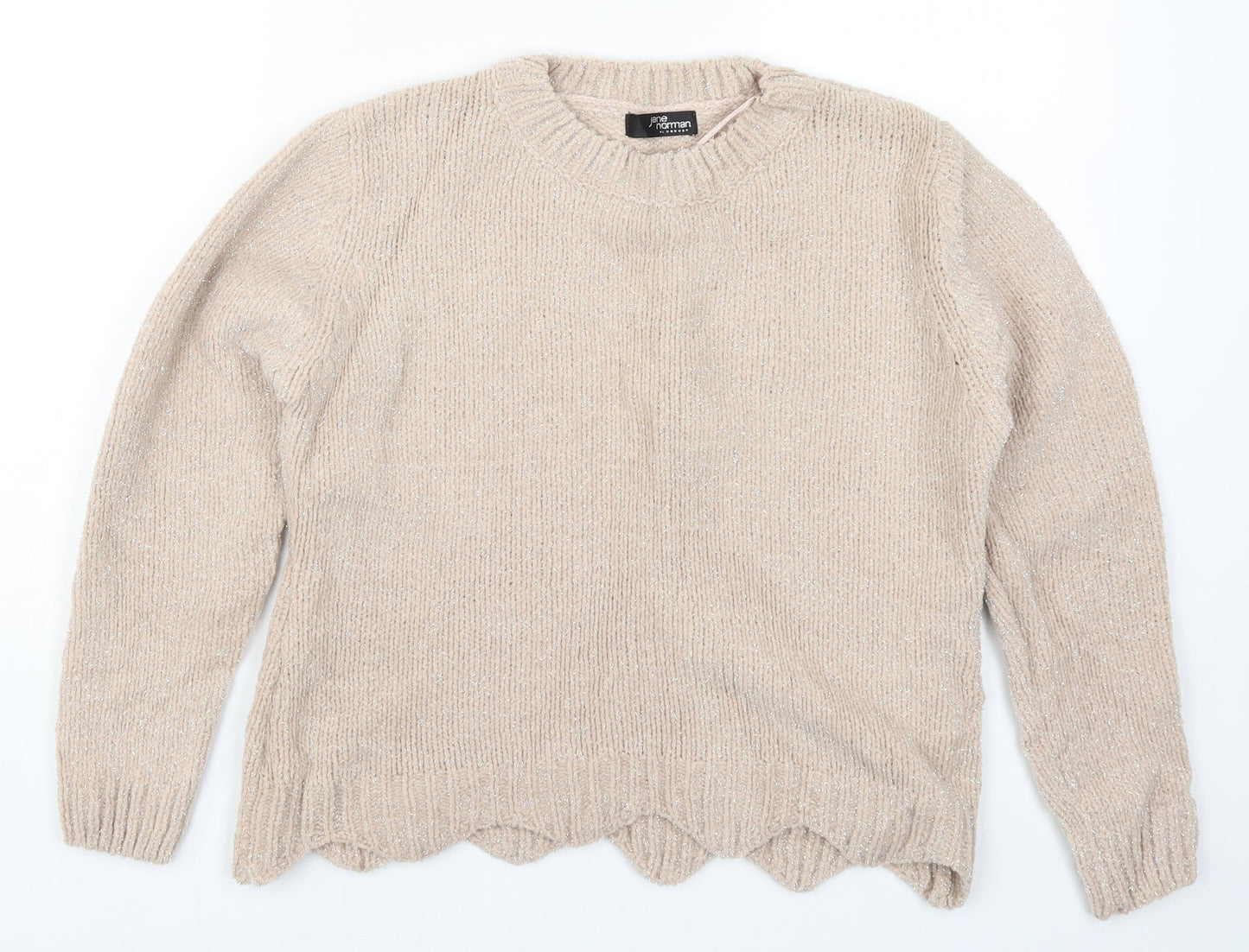 Womens UK Size 8 Jane Norman Pink Pullover Jumper