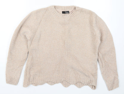 Womens UK Size 8 Jane Norman Pink Pullover Jumper