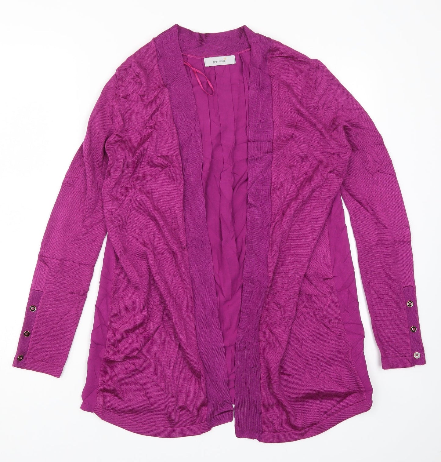 Womens UK Size S Marks and Spencer Pink Cardigan Jumper