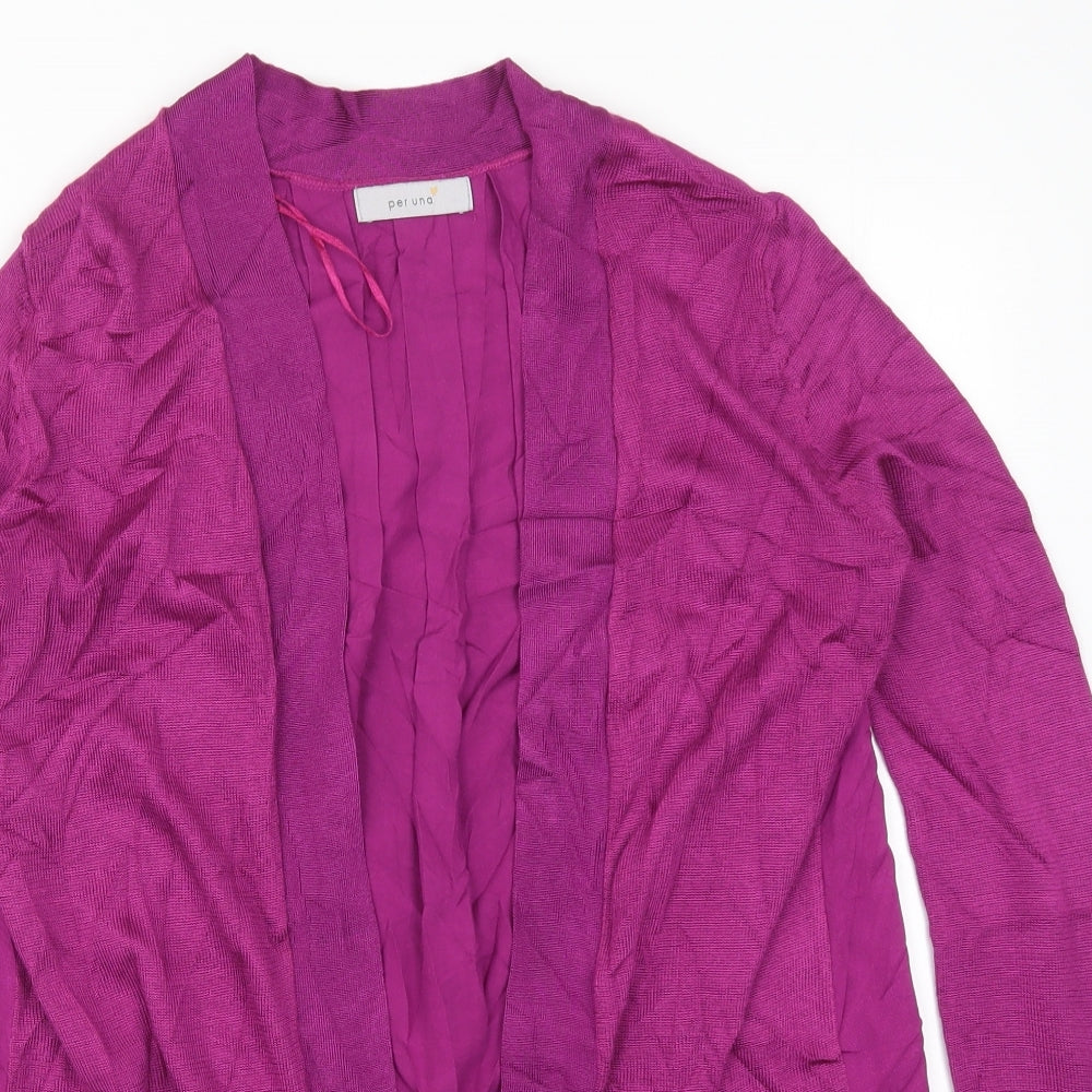 Womens UK Size S Marks and Spencer Pink Cardigan Jumper