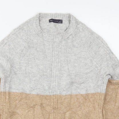 Womens UK Size XS Marks and Spencer Beige Pullover Jumper