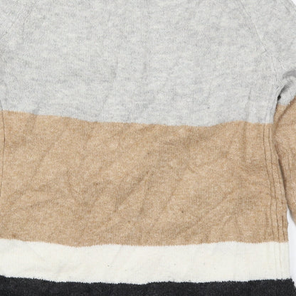 Womens UK Size XS Marks and Spencer Beige Pullover Jumper