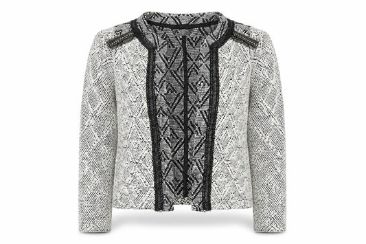 Womens UK Size 12 Miss Selfridge Ivory Jacket