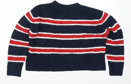 Womens UK Size M H&M Blue Pullover Jumper
