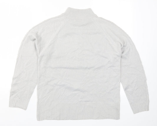 Womens UK Size S Bonmarché Grey Pullover Jumper