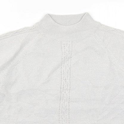 Womens UK Size S Bonmarché Grey Pullover Jumper