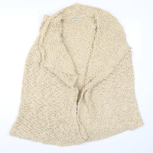 George Womens Beige  Knit Cardigan Jumper Size L