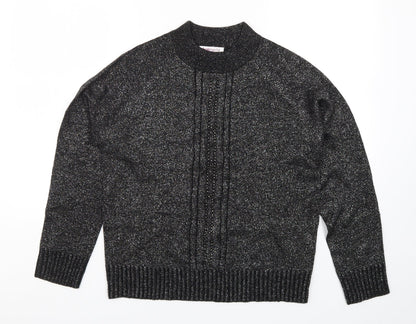 Womens UK Size S Bonmarché Black Pullover Jumper