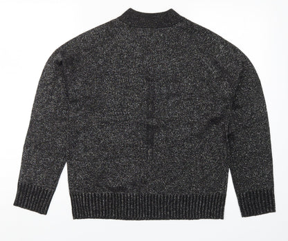 Womens UK Size S Bonmarché Black Pullover Jumper