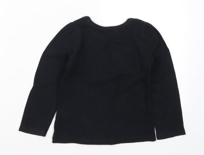 Young Dimension Girls Black   Basic T-Shirt Size 3-4 Years  - I'm Not a Princess I'm a Rebel