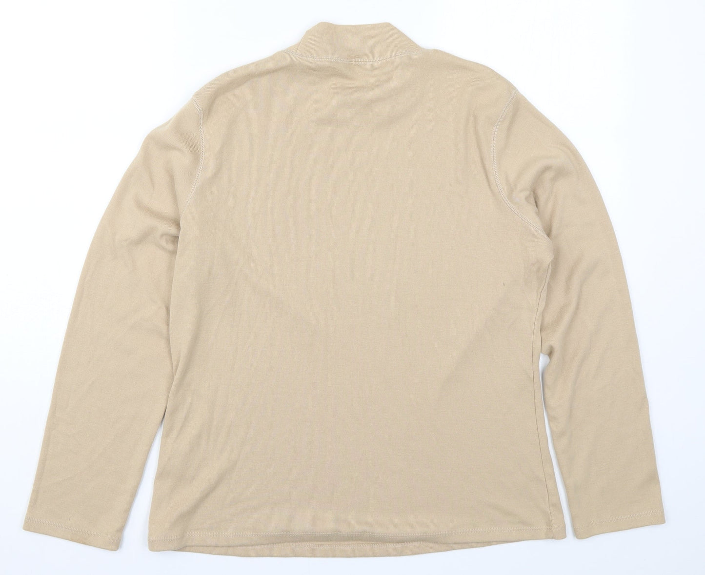 Alexara Womens Beige   Basic T-Shirt Size XL