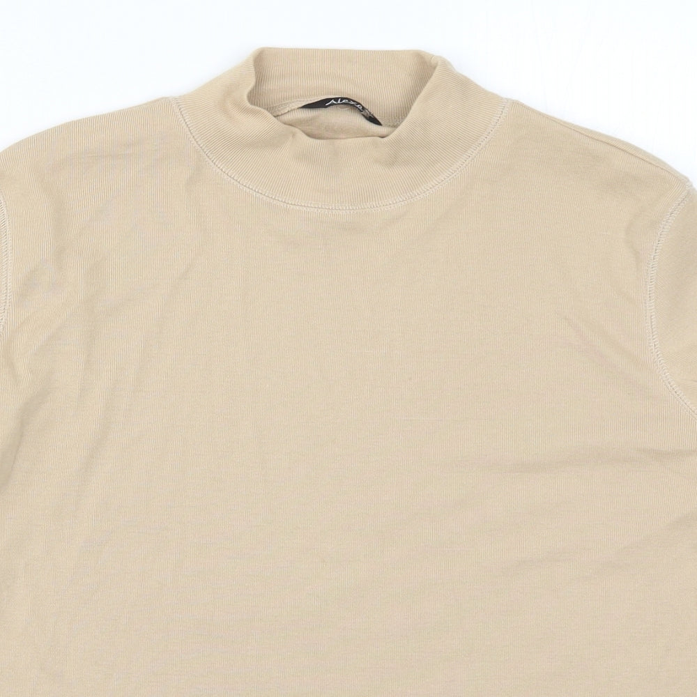 Alexara Womens Beige   Basic T-Shirt Size XL