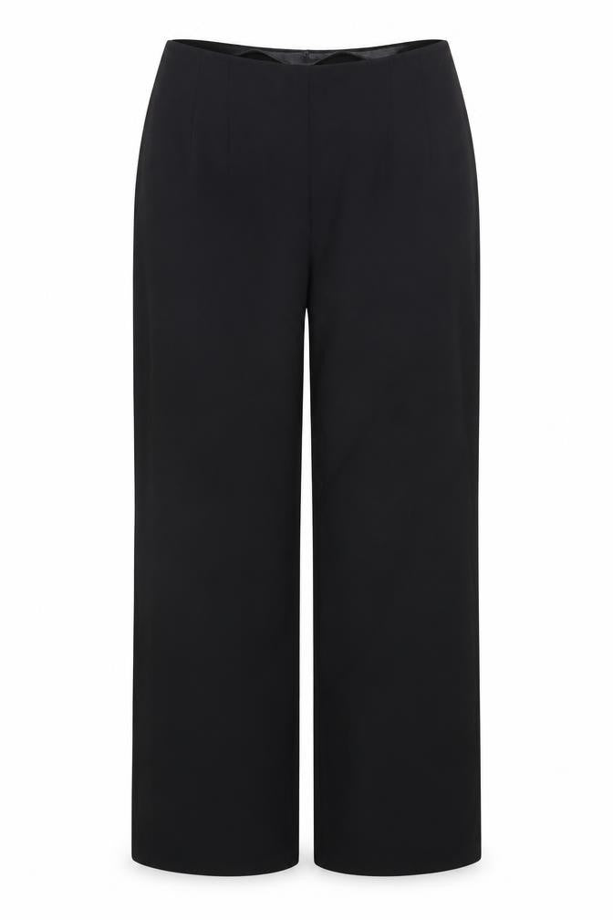 Marks & Spencer Womens Black   Trousers  Size 12 L28.5 in