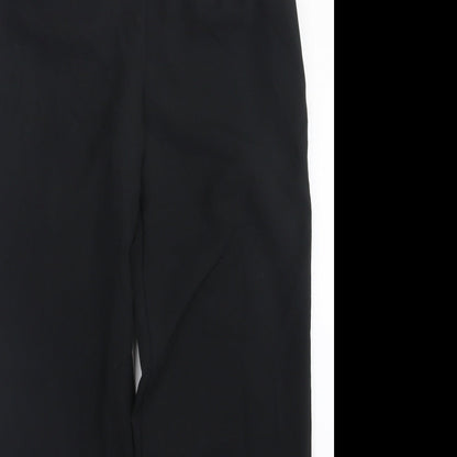 Womens UK Size 12 Marks and Spencer Regular Fit  Black Trousers