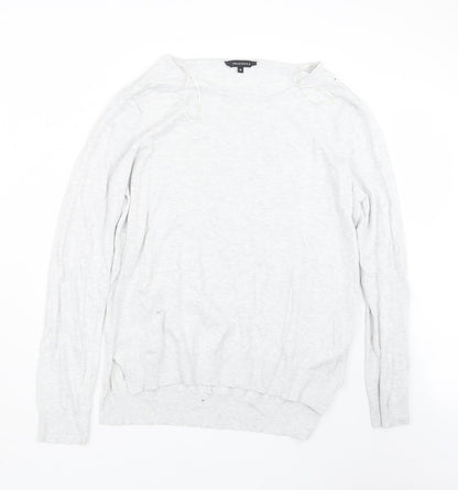 Womens UK Size 18 Peacocks Grey Pullover Jumper