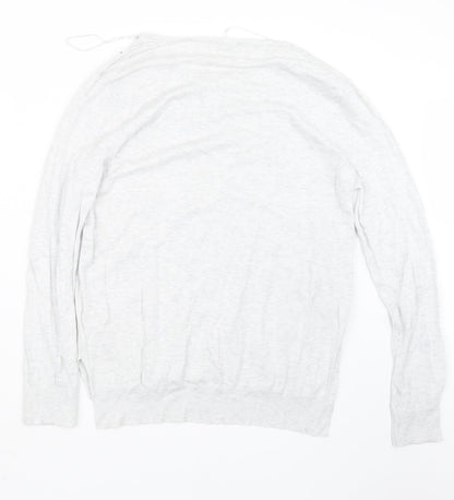 Womens UK Size 18 Peacocks Grey Pullover Jumper