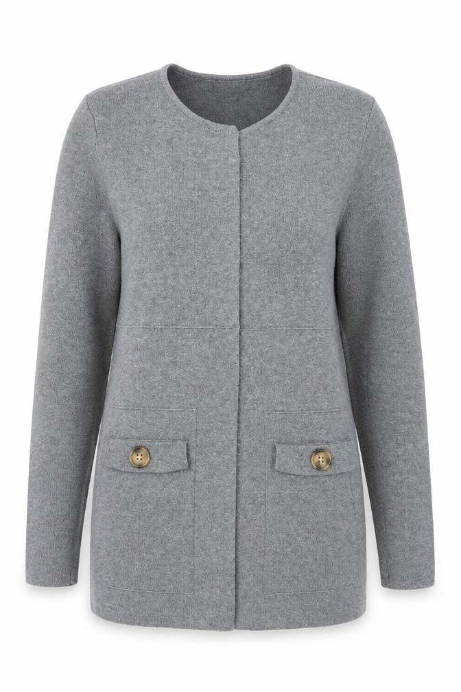 Womens UK Size 10 Papaya Grey Jacket
