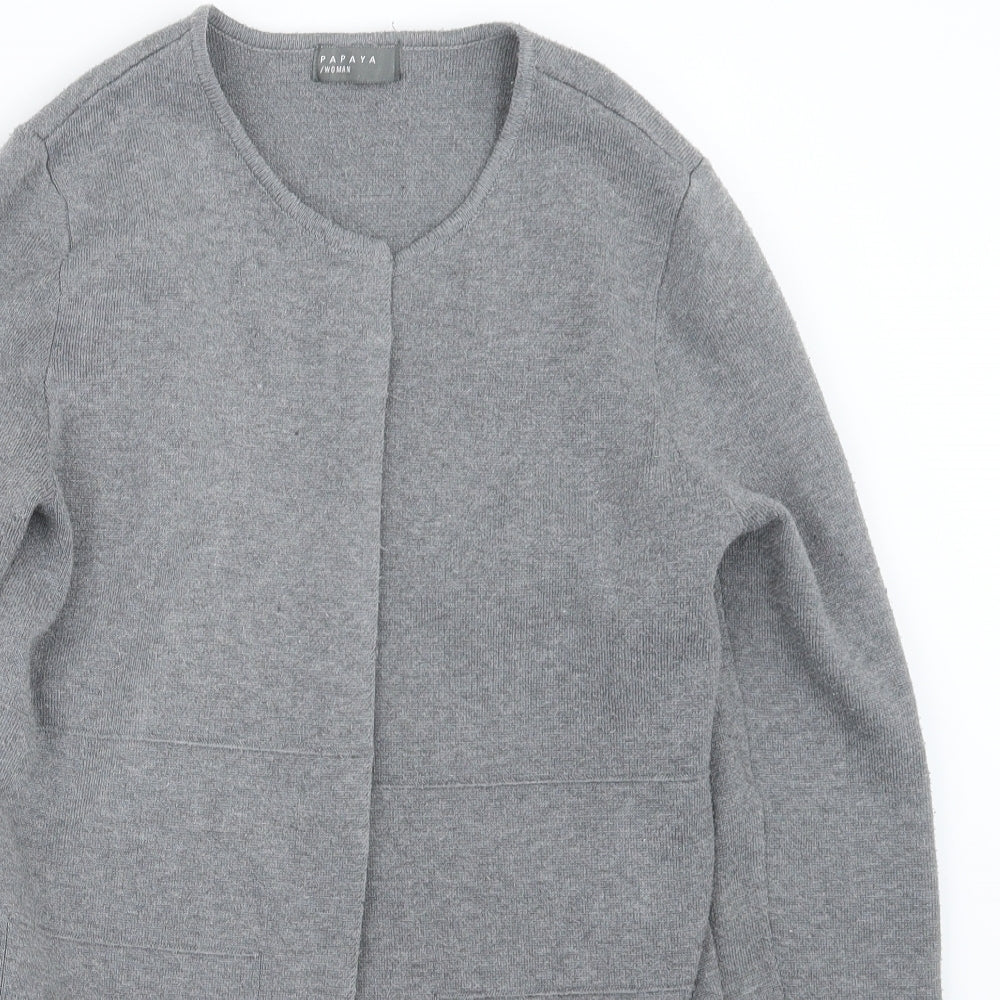 Papaya Womens Grey   Jacket  Size 10