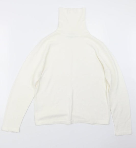 Womens UK Size 12 JDV Ivory Pullover Jumper