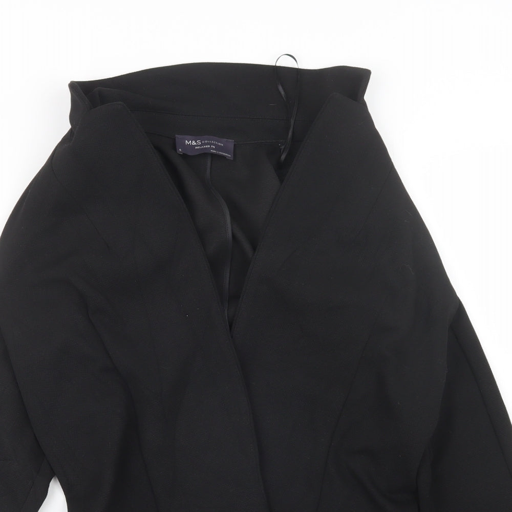 Womens UK Size 6 Marks and Spencer Black Jacket