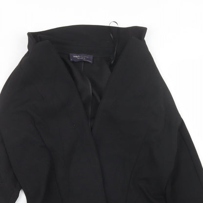 Womens UK Size 6 Marks and Spencer Black Jacket