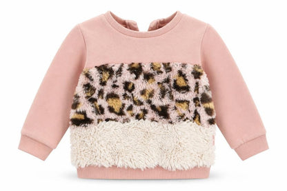 F&F Girls Pink   Pullover Jumper Size 3-6 Months