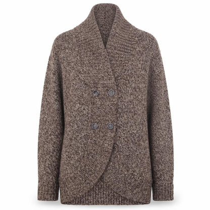 Womens UK Size 14 EWM Beige Cape Jumper