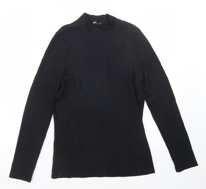 Womens UK Size 10 M&Co Black Pullover Jumper