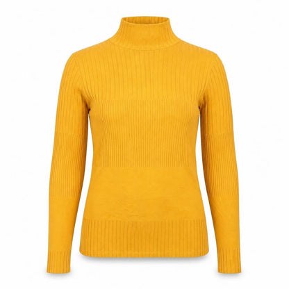 Womens UK Size 10 F&F Yellow Basic T-Shirt