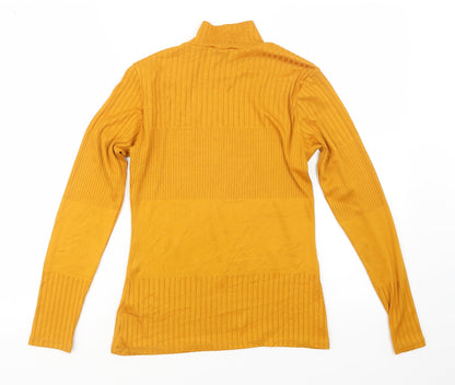 F&F Womens Yellow   Basic T-Shirt Size 10