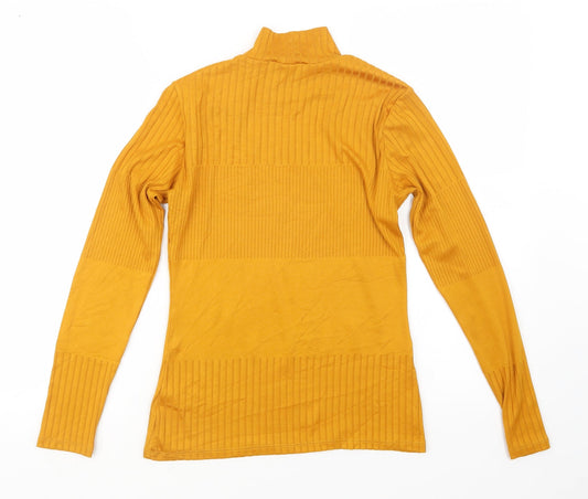 F&F Womens Yellow   Basic T-Shirt Size 10