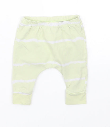 NEXT Baby Green Geometric  Capri Trousers Size 0-3 Months