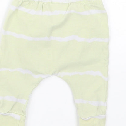 NEXT Baby Green Geometric  Capri Trousers Size 0-3 Months