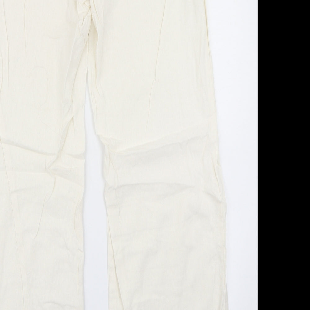 Terminal One Womens Ivory   Trousers  Size 16 L28 in