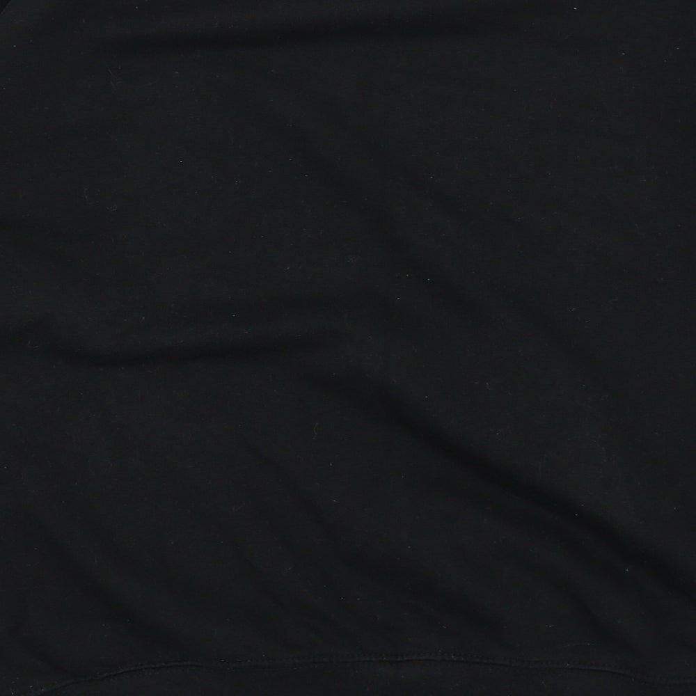 Mens UK Size S Hutson Harbour Black Pullover Sweatshirt