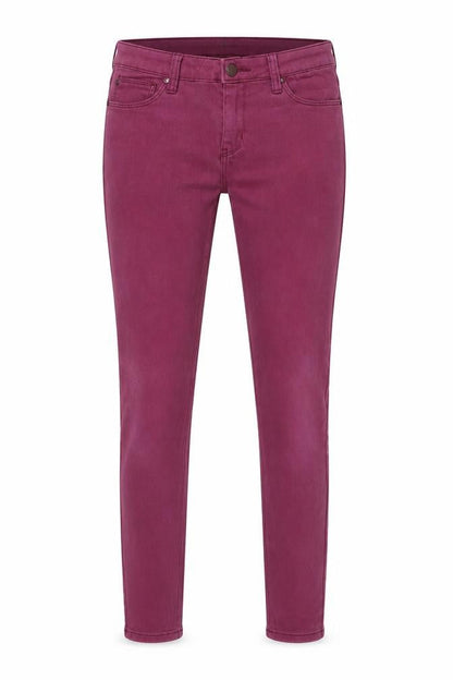Denim & Co. Womens Purple  Denim Skinny Jeans Size 8 L30 in