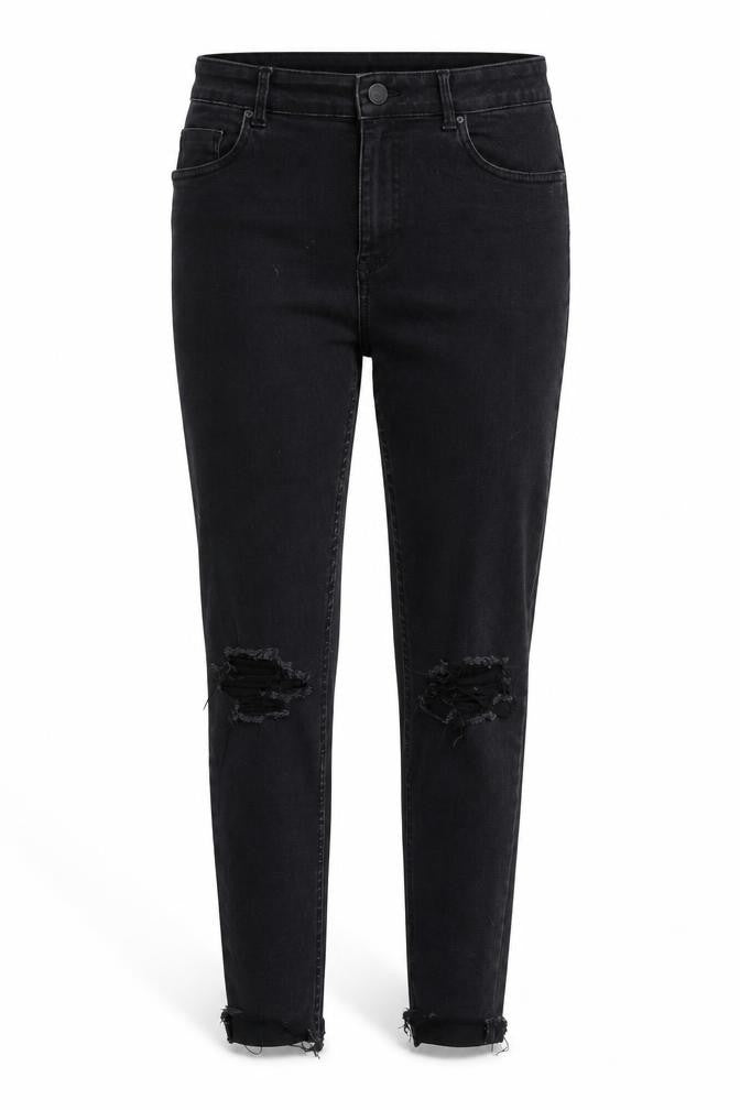 Womens UK Size 12 New Look Regular Fit Skinny Black Jeans