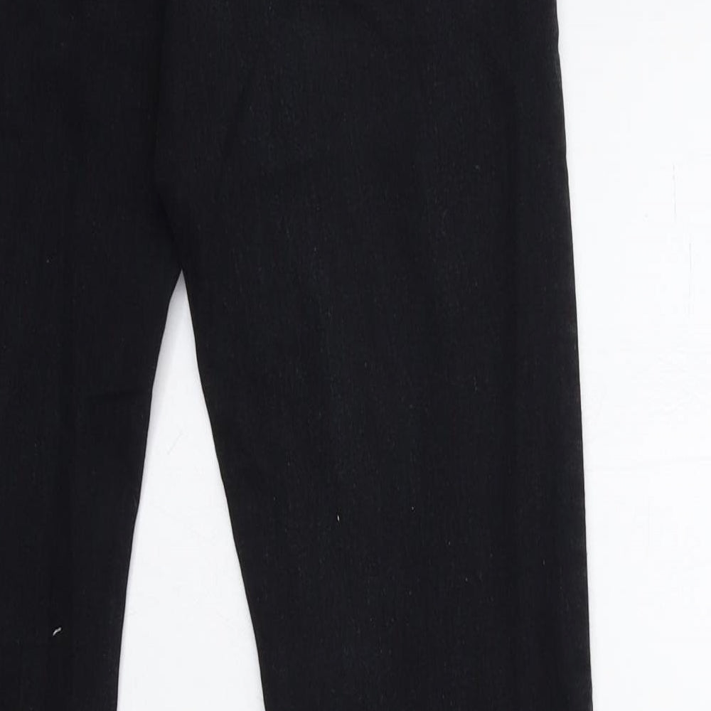 Denim & Co. Womens Black  Denim Skinny Jeans Size 6 L31 in