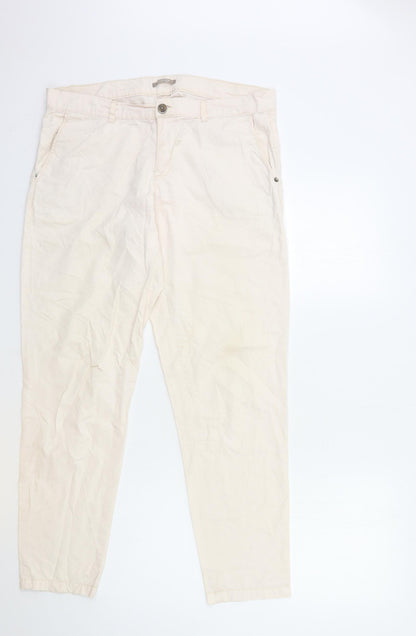 ORSAY Womens Pink   Trousers  Size 12 L29 in