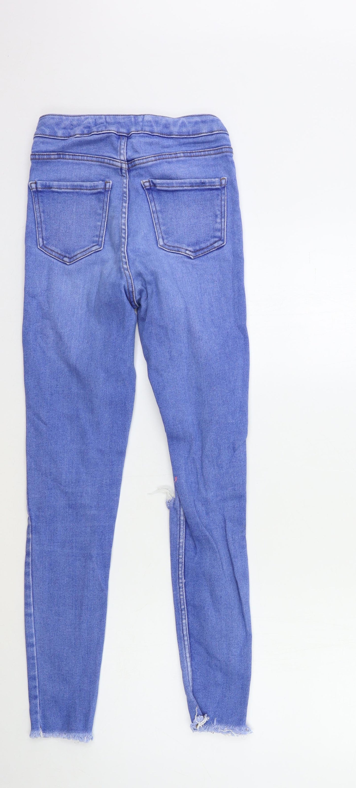 New Look Womens Blue  Denim Skinny Jeans Size 8 L27 in