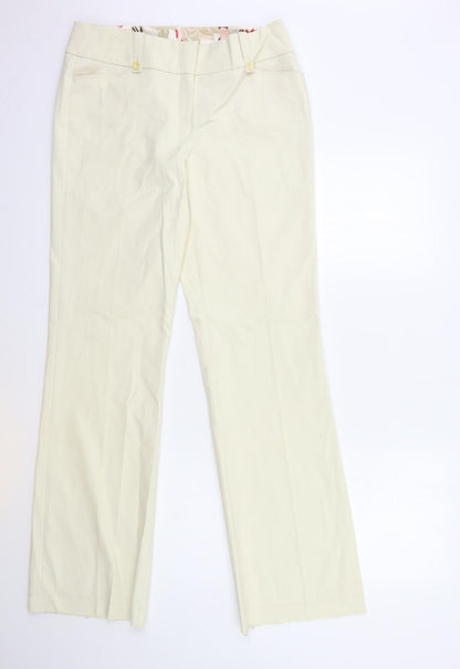 Illusion Womens Beige   Trousers  Size 12 L34 in