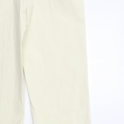 Illusion Womens Beige   Trousers  Size 12 L34 in
