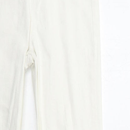 New Look Womens White  Denim Skinny Jeans Size 8 L28 in